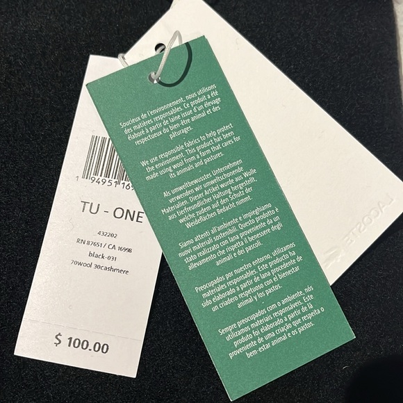 Lacoste Winter Scarf 🎁 - Picture 5 of 12